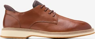 Cole Haan Mens Mansfield Grand Plain Toe Quick-On Oxford Shoes - Brown Size 10.5