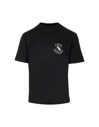 Amiri Mens Amiri Premier Records Logo Black T-Shirt - Size: 36