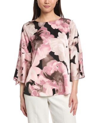 Anne Klein Flare Cuff Blouse