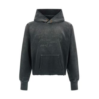 Maison Margiela Dames, Sweatshirts & Hoodies, Zwart, Maat: M Katoen