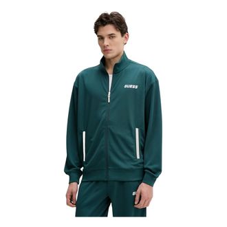 Guess Lansa Zip-through - Sweatshirts & Hoodies - Hombre - Verde - 2XL