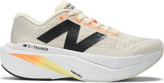 New Balance Donna FuelCell SuperComp Trainer v3 in Beige/Arancia/Nero, Sintetica, Taglia 36.5