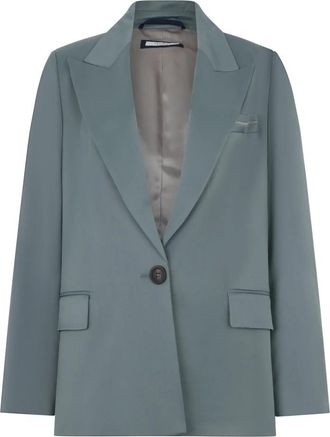 PESERICO Blazer - Dames - Blazers - Grijs - M - Wol - Jassen
