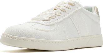 Lucky Brand Harrly Low Top Sneaker Womens Shoes White : 9.5 M, Textile
