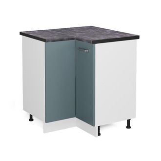 Vicco Armario De Esquina R-line, Gris Azulado, 75.6 Cm, Et Antracita