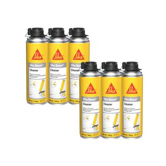 Sika Juego De 6 Limpiadores Para Espuma De Poliuretano - Sika Boom Cleaner - 500ml