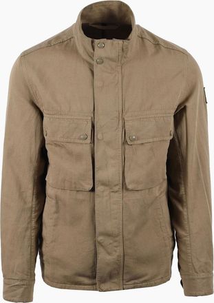 Belstaff Mens BELSTAFF HAYFIELD JACKET FATIGUE GREEN - Tan - Size: 44