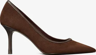 Tory Burch Wildlederpumps Double T 80