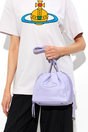 Vivienne Westwood Hilary Small Shoulder Bag - Hobo, Unisex, Purple
