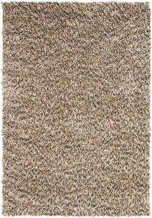 Brink & Campman Hochflor Designer Teppich Rocks Beige - aus 100% reiner Schurwolle