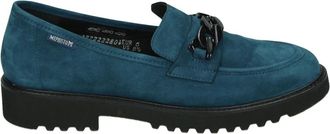 Mephisto Schoenen, Dames, Blauw, 39 EU, Leer, Salka Loafer