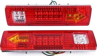 OEM Kit De Luces Led Para Remolque, Juego De 2 Luces Traseras De 19 Led Para Coche, Cami&oacute;n, Remolque, Furgoneta - Impermeable 12v