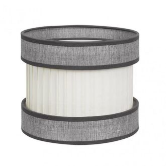 Fabrilamp Pantalla Sobremesa Alto Home E27 Gris-beis 30dx30dx21h