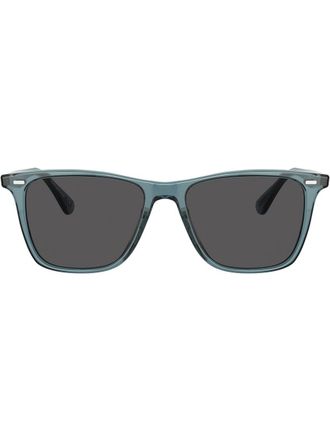 Oliver Peoples Occhiali da sole squadrati - Blu