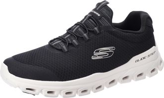 Skechers Mens Glide-Step Shoes, Black, 8.5 UK