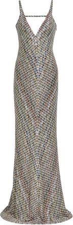 Missoni Sequin-embellished Metallic-knit Gown - Multicoloured - 38 (UK6 / XS)