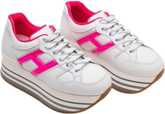 Hogan Leather Platform Sneaker