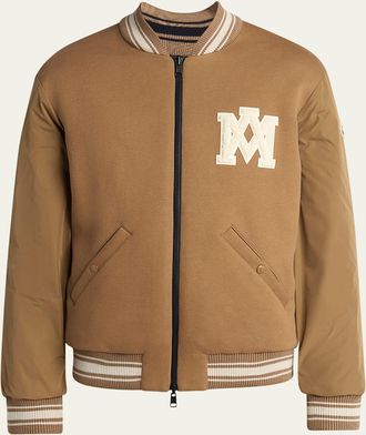 Moncler Mens Vennes Padded Bomber Jacket