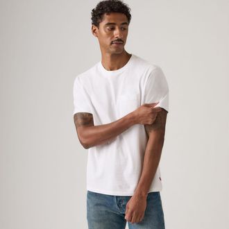 Levi's Essential Pocket Tee - Mens - 2XL - White