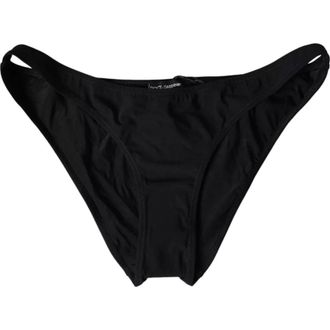 Dolce & Gabbana Nylon Blend Bikini Bottom - Black