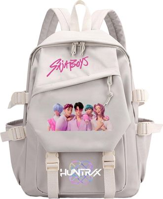 Generic K Pop Demon Hunters School Backpack, Cool Teen School Bag, Fashion Simple Casual Daypacks with Zipper, Lightweight and Stylish, Cool Rucksack for Scho