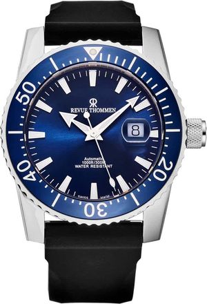 Revue Thommen Diver Automatic Blue Dial Mens Watch 17030.2535