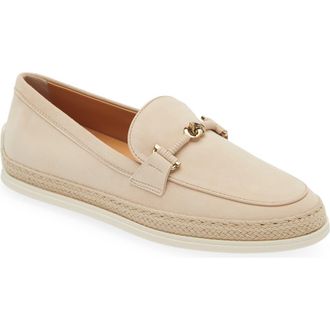Tod's Chain Loafer in Naturale at Nordstrom, Size 11.5Us