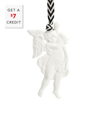 Wedgwood Christmas Ornament: Cherub Remiel With $7 Credit