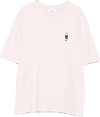 Maison Kitsuné Dames, Tops, Roze, Maat: S Katoen