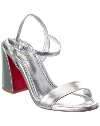 Christian Louboutin Miss Jane 85 Leather Sandal