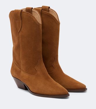 Isabel Marant Duerto suede cowboy boots