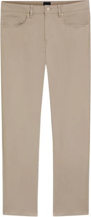 HUGO BOSS Delaware Slim Fit Broeken - Heren - Slim Fit Broeken - Beige - W36 L32 - Polyester - Broeken