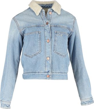 Isabel Marant Etoile Endless Camden Jacket in Blue Cotton Denim