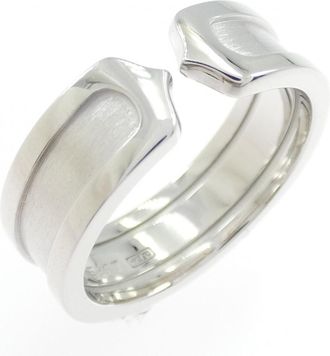 Cartier White Gold White Gold (18K) Band Ring (Pre-Owned)