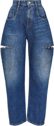 Maison Margiela Jeans Con Tagli-Donna