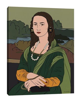 Fairchild Paris Mona Lisa Pop By Kristie Millan Wall Art