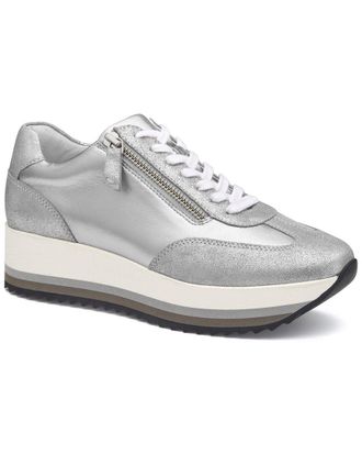 Johnston & Murphy Gracie Leather & Suede Sneaker
