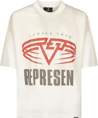 Represent Living Legacy T-shirt - Heren - T-shirts - Wit - 2XL - Katoen - Tops