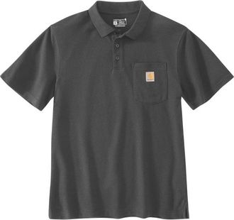 Carhartt Work in Progress Midweight S/S Pocket Polo Polo-Shirt f&uuml;r Herren | grau