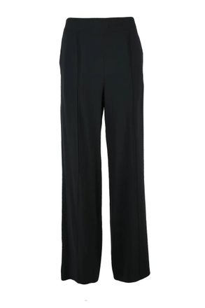Liviana Conti Fluid Drape Wide-Leg Trousers