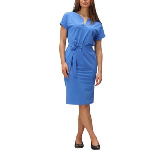 JapanTKY Okichi Midi Jurk - Dames - Casual kleedjes - Blauw - M - Kleedjes