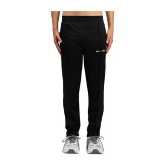 Palm Angels Sweatpants, male, Black, Size: 2XL Classic Logo Track Pants
