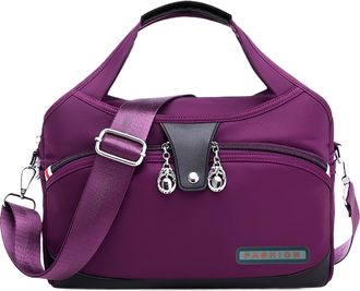 Generic Women Shoulder Tote, Waterproof Sling Pack, Fashionable Handbag with Anti-Theft Features, Multi-Compartment Organizer with Adjustable Strap, Elegant C