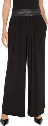 Nic+Zoe Nic+Zoe Iconic Faux Leather Waistband Pant