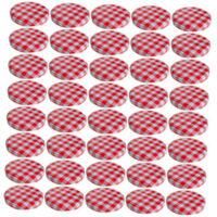 OEM 40 Tapas Decorativas De Colores Vivos Para Tarros Mason De Boca Ancha, Aptas Para Conservas. - Crezuo