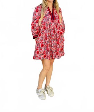 Entro The Harlow Dress In Red