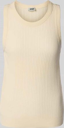 Drykorn Drykorn Tanktop in Ripp-Optik Modell OLINA in Ecru, Größe XL