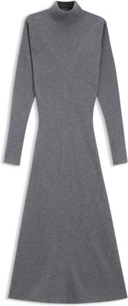 BOSS Rollneck sweater dress in virgin wool