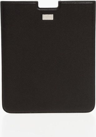 Corneliani Textured Leather Tablet Cover size Unica