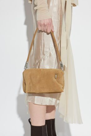 Rick Owens Pillow Griffin Shoulder Bag, Unisex, Brown